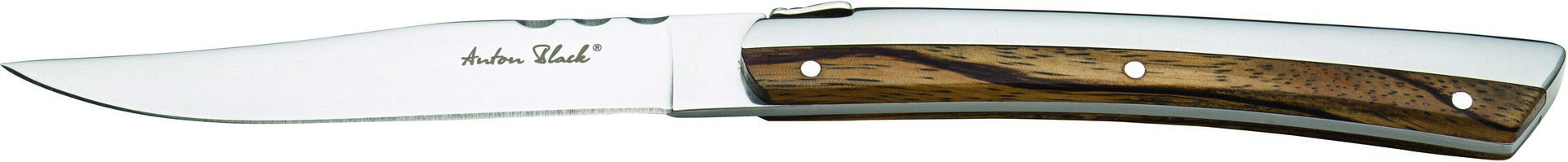 Laguiole Half Wood Handled Steak Knife - F91192-000000-B01012 (Pack of 12)